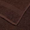 vidaXL Handt&uuml;cher FROGN 2 Stk. Braun 50x100 cm 360 g/m&sup2;