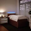 vidaXL Boxspringbett mit Matratze Rosa 90x200 cm Samt