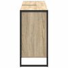 vidaXL Badezimmerschrank mit T&uuml;r Sonoma 90 x 30 x 60 cm Holzwerkstoff
