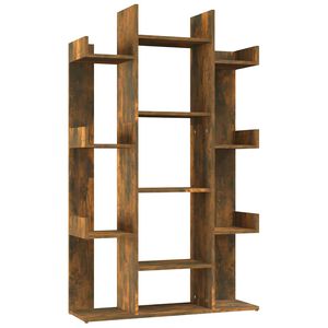 vidaXL B&uuml;cherregal R&auml;uchereiche 86x25,5x140 cm Holzwerkstoff