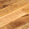 vidaXL Tischplatte 90x40x3,8 cm Oval Raues Massives Mangoholz