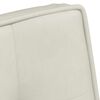 vidaXL Relaxsessel Creme 64x74x84 cm Samt