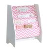 KidKraft H&auml;ngef&auml;cher-B&uuml;cherregal Pink und Nature 61&times;30&times;71 cm