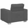 vidaXL Sessel Dunkelgrau 100x77x82 cm Cordstoff