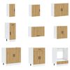 vidaXL 14-tlg. K&uuml;chenschrank-Set Porto Artisan-Eiche Holzwerkstoff