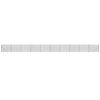 vidaXL Maschendrahtzaun mit Bodenflansch Anthrazit 2,2x25 m