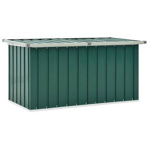 vidaXL Garten-Aufbewahrungsbox Gr&uuml;n 129 x 67 x 65 cm