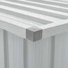 vidaXL Gartenbox Grau 149x99x93 cm