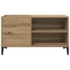 vidaXL Plattenschrank Artisan-Eiche 84,5x38x48 cm Holzwerkstoff