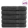 vidaXL Premium Saunat&uuml;cher SOLUND 50 Stk. Anthrazit 80x200 cm 600 g/m&sup2;
