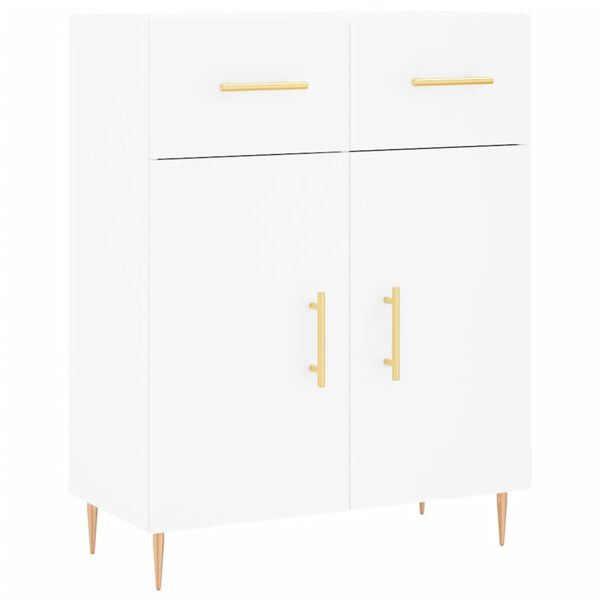 vidaXL Sideboard Wei&szlig; 69,5x34x90 cm Holzwerkstoff
