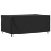 vidaXL Gartenm&ouml;bel-Abdeckungen 2 Stk. Schwarz 225x143x90cm Wasserdicht
