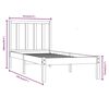 vidaXL Massivholzbett ohne Matratze 75x190 cm Kiefernholz