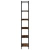 vidaXL B&uuml;cherregal 6 B&ouml;den R&auml;uchereiche 60x30x188 cm Holzwerkstoff