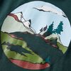 Kinder-Langarmshirt Dunkelgr&uuml;n 116