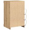 vidaXL LED-Sideboard Artisan-Eiche 41 x 37 x 67 cm Holzwerkstoff