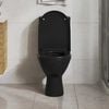 vidaXL Toilettensitz mit Absenkautomatik und Quick-Release Schwarz