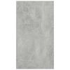 vidaXL B&uuml;cherregal/Sideboard Betongrau 50x25x80 cm Holzwerkstoff