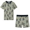 Kinderpyjama mit Kurzen &Auml;rmeln Hellkhaki 92