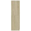 vidaXL Kleiderschrank Sonoma-Eiche 80x52x180 cm Holzwerkstoff