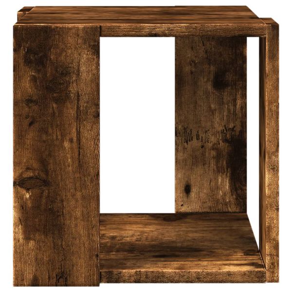 vidaXL Couchtisch R&auml;uchereiche 32x32x30 cm Holzwerkstoff