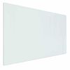 vidaXL Feuerstelle Glasplatte Transparent 80 x 50 cm Glas