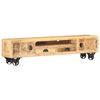 vidaXL TV-Schrank 150x30x37 cm Massivholz Mango