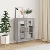 vidaXL Sideboard Grau Sonoma 69,5x34x90 cm Holzwerkstoff