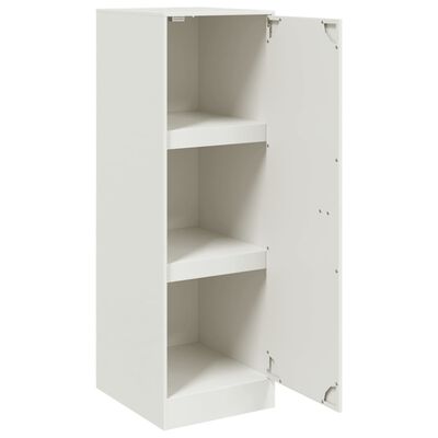 vidaXL Sideboard Weiß 34,5x39x107 cm Stahl
