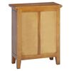 vidaXL Nachttisch 60x30x75 cm Massivholz Mahagoni
