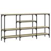 vidaXL Konsolentisch Sonoma-Eiche 160x29x80 cm Holzwerkstoff