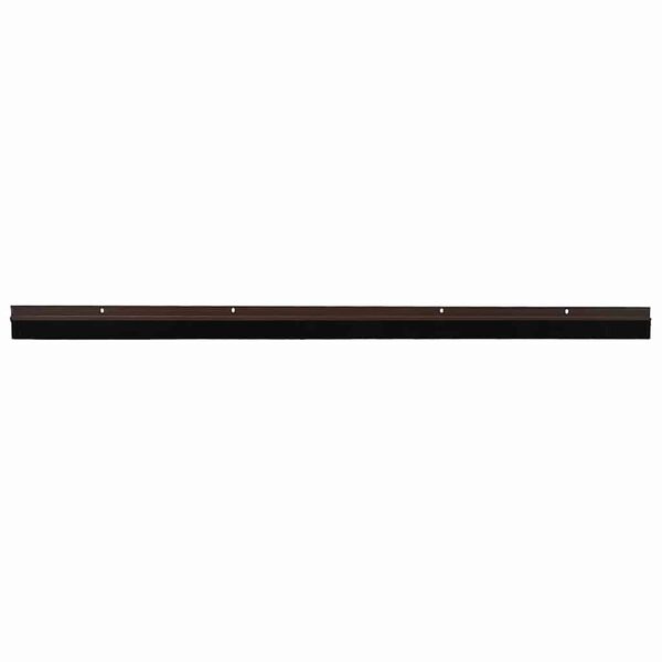 vidaXL Aufsteck T&uuml;rb&uuml;rstendichtungen 12 pcs Braun 100 cm