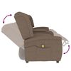 vidaXL 4-Sitzer Massagesessel mit Getr&auml;nkehalter Taupe