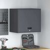 vidaXL Wandschrank f&uuml;r die Garage mit Gasdrucklift-T&uuml;r Anthrazit
