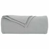 vidaXL &Uuml;berwurfdecke Grau 270 x 240 cm Fleece