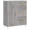 vidaXL Sideboard Grau Sonoma 69,5x34x90 cm Holzwerkstoff