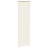 vidaXL Verdunkelungsrollo Cremewei&szlig; 70x210cm Stoffbreite 65,7 cm