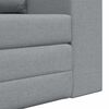 vidaXL Sofa Bett Hellgrau 148 x 71 x 83 cm Stoff