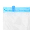 vidaXL Aufbewahrungstaschen 50 pcs Transparent und Blau 70 x 50 cm