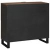 vidaXL Sideboard Braun 80 x 33 x 75 cm massives Mangoholz