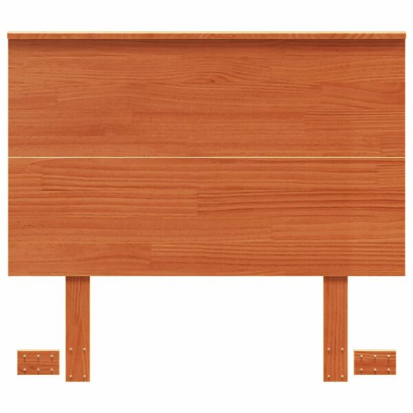 vidaXL Kopfteil Wachsbraun 90 cm Massivholz Kiefer