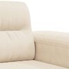 vidaXL Sessel Beige 60 cm Mikrofasergewebe