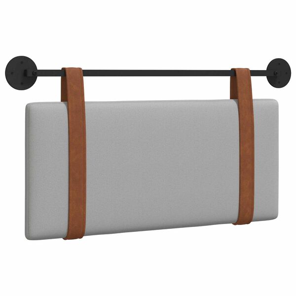 vidaXL H&auml;ngevorderseite Uni Wolkengrau 90 x 55 x 5 cm Antikes PU
