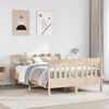 vidaXL Massivholzbett ohne Matratze 140x190 cm Kiefernholz