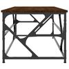 vidaXL Couchtisch Braun Eichen-Optik 100x50x40 cm Holzwerkstoff