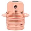 vidaXL Lampenfassungen 2 Stk. Rosegold E27