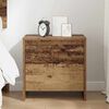 vidaXL Nachttisch Altholz 45 x 34 x 44,5 cm Holzwerkstoff