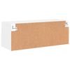 vidaXL TV-Wandschrank Wei&szlig; 80x30x30 cm Holzwerkstoff