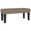 vidaXL Sitzbank Taupe 70x30x30 cm Stoff