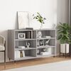 vidaXL Sideboard Grau Sonoma 103,5x35x70 cm Holzwerkstoff